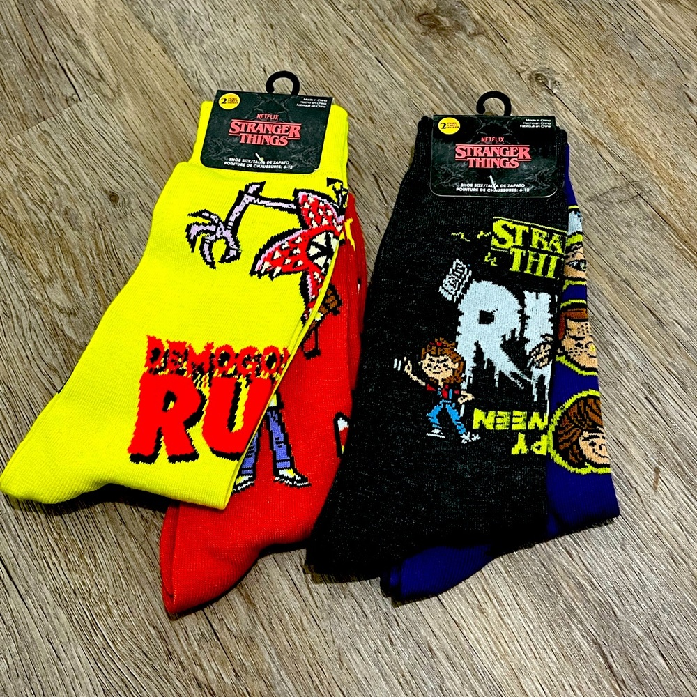 Stranger things socks 2 - (2 pairs)